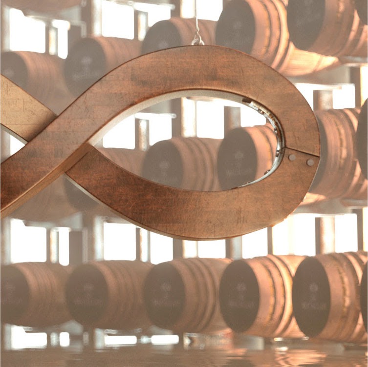 macallan cgi interior abstract logo environment