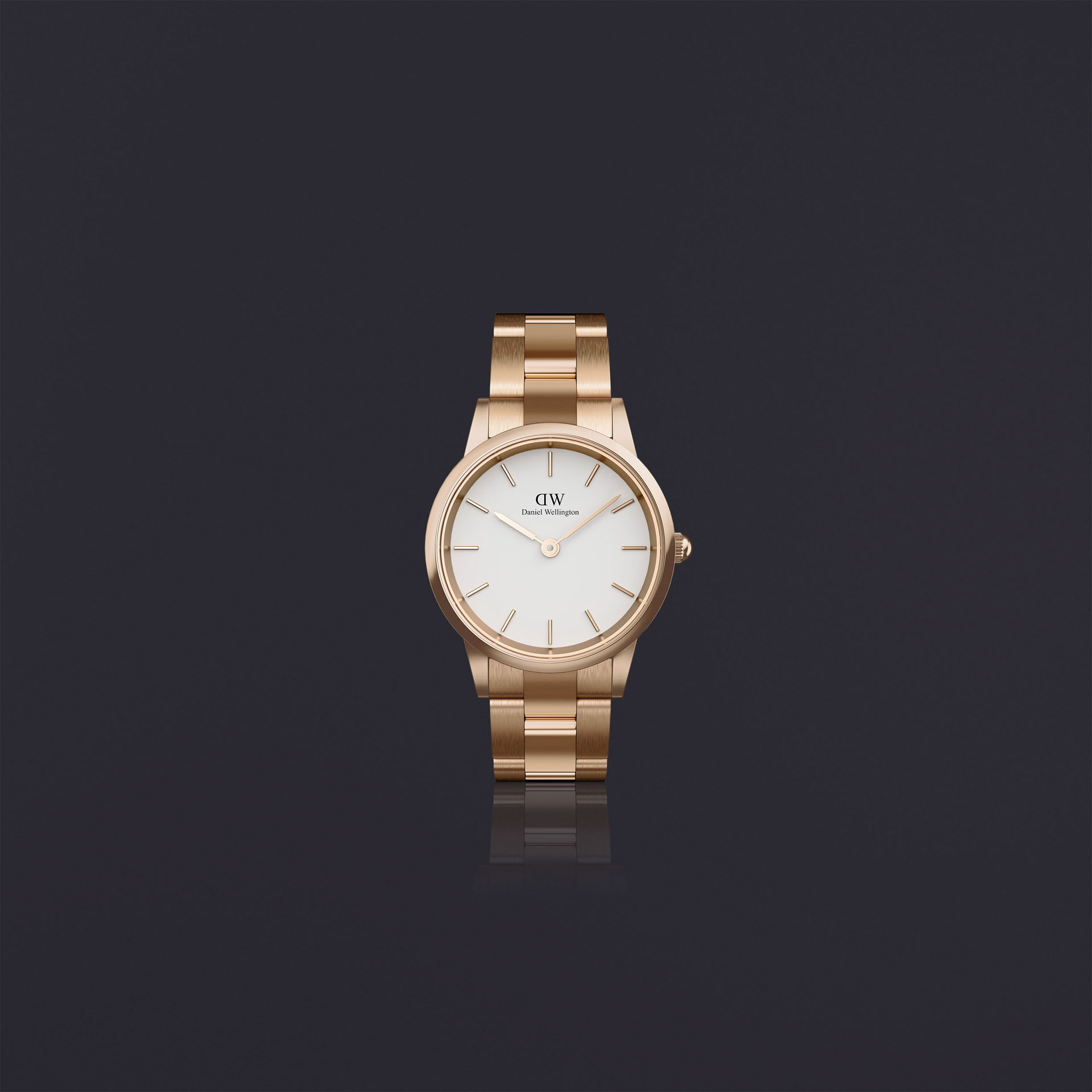 Daniel Wellington CGI watch creative still image