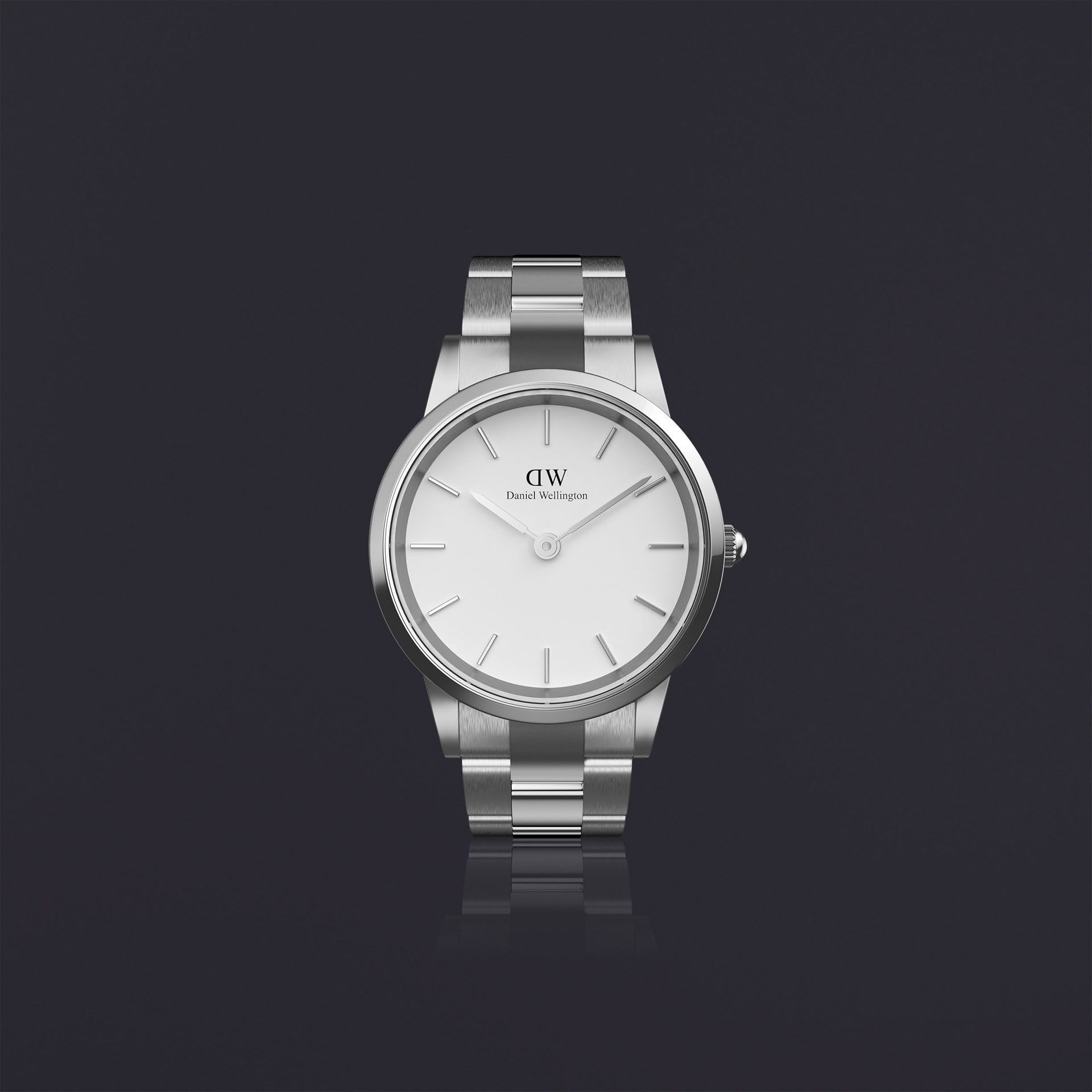 Daniel Wellington CGI watch creative still image