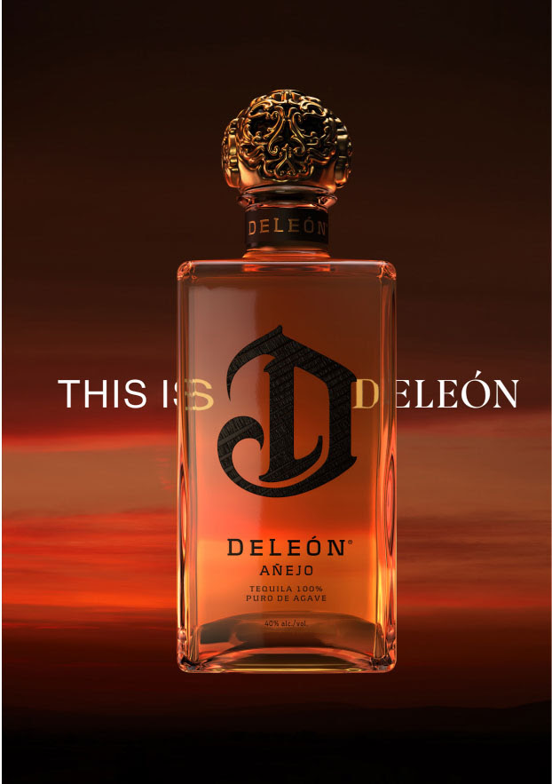 Deleon cgi animation bottle product abstract shot