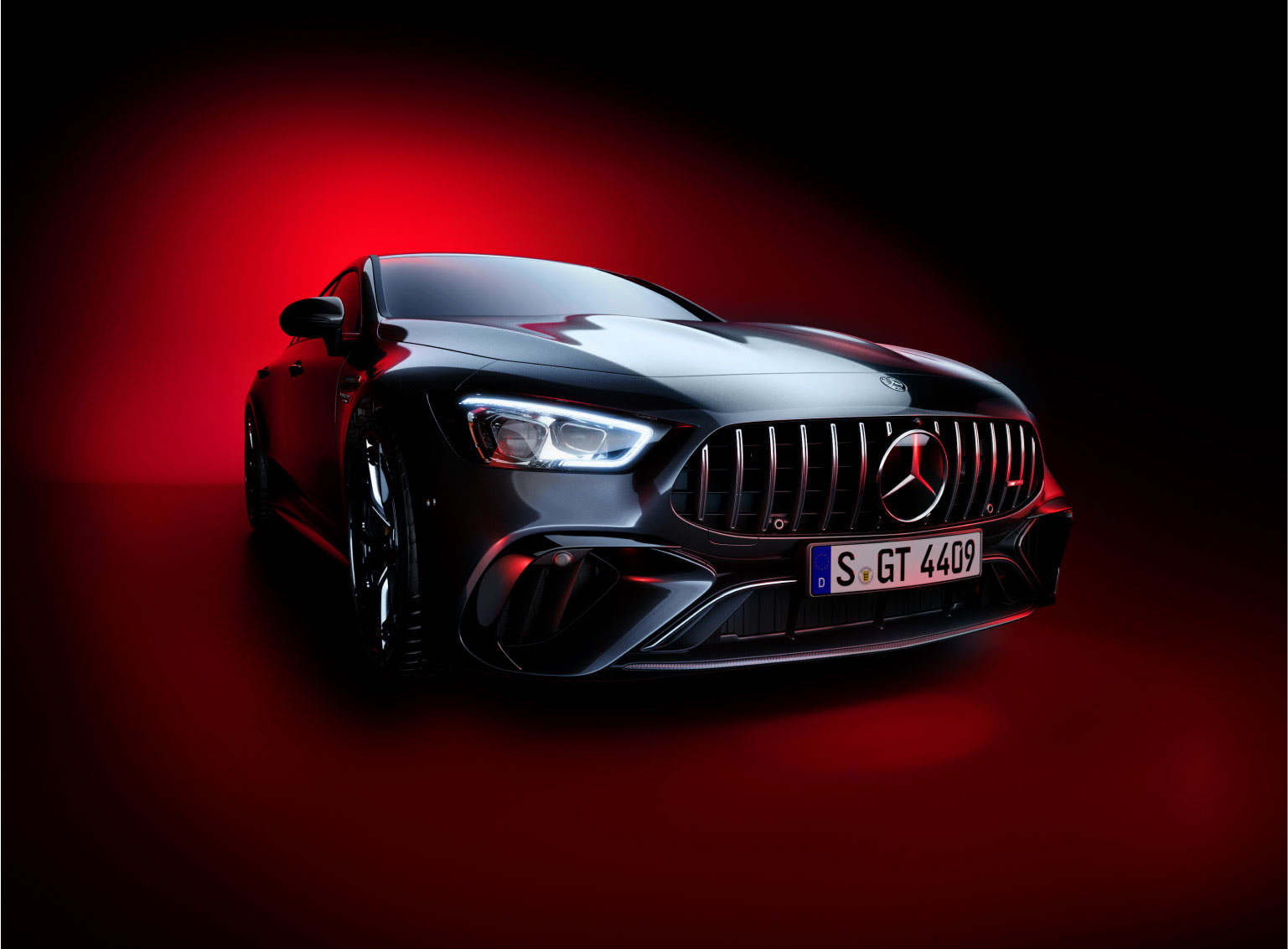 mercedes abstract creative cgi still and automotive retouching