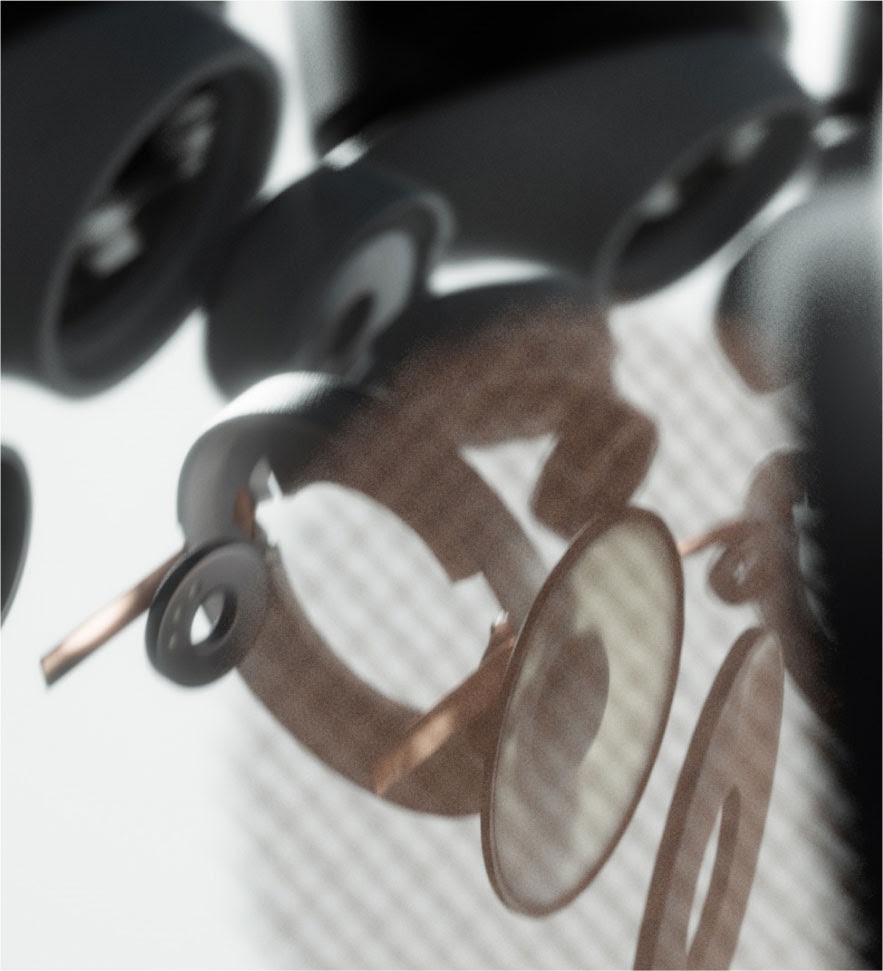 sennheiser cgi closeup abstract mesh