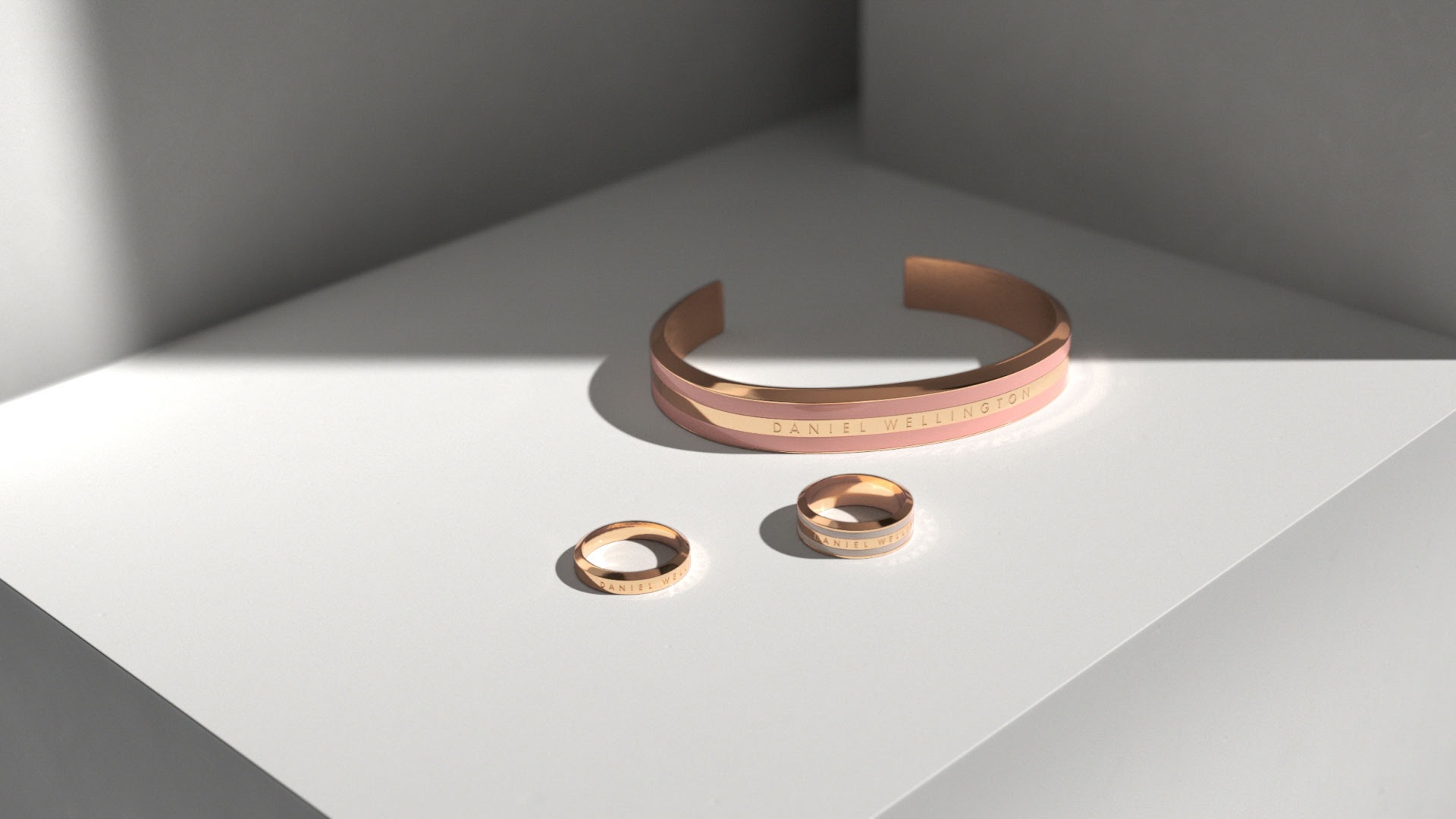 Daniel Wellington CGI jewellery creative motion video