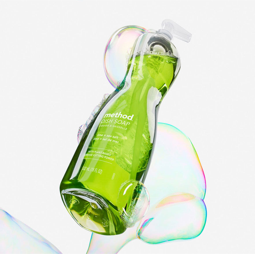 method dish soap product creative compositing and retouching