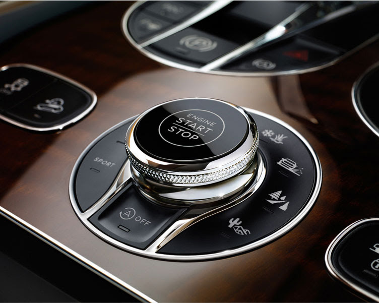 bentley interior macro detail retouching for automotive design