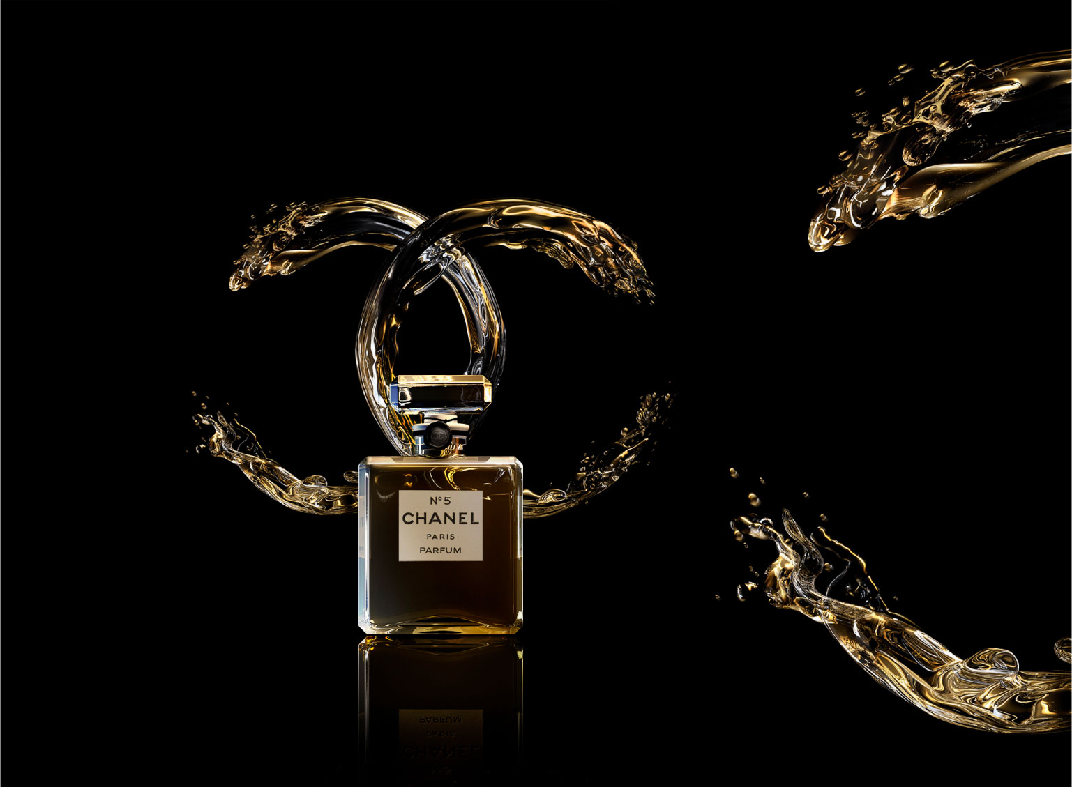 beauty cgi chanel perfume no5