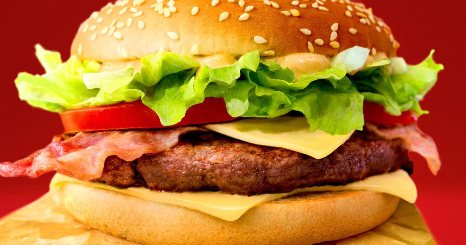 photogrammetry cgi burger closeup