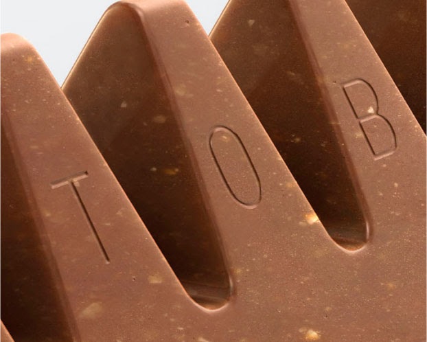 cgi toblerone chocolate closeup detail