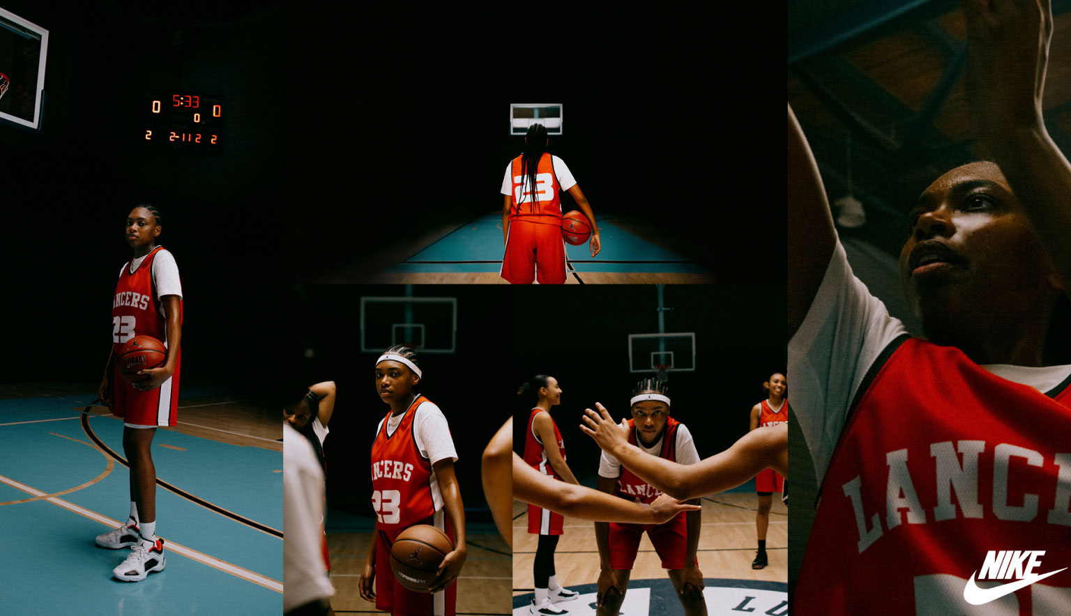 editorial nike basketball retouch photoshoot